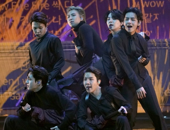 그룹 방탄소년단(BTS). <연합뉴스 자료사진>